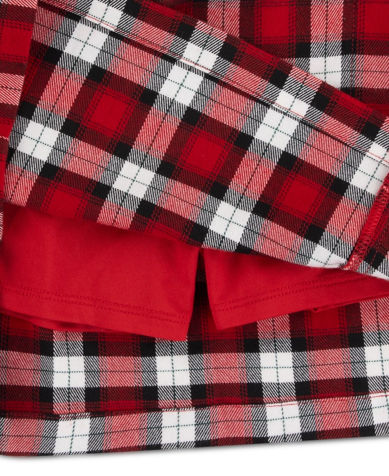 abercrombie kids Girls 5-18 Plaid Print Wrap Skort