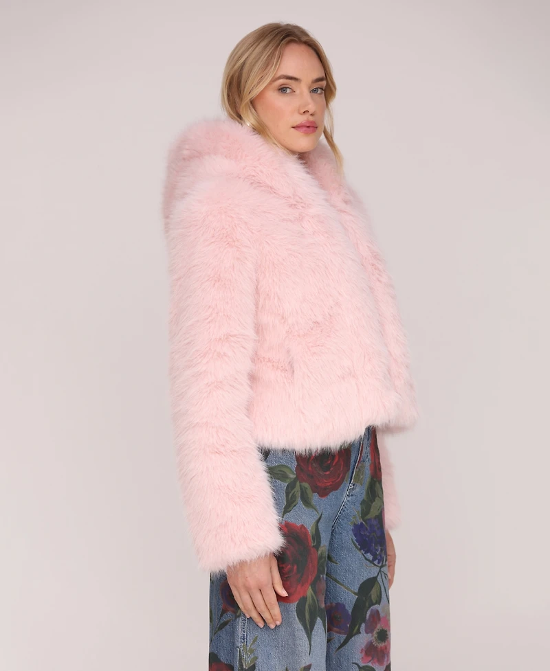 Avec Les Filles Women's Cropped Long Sleeve Jacket