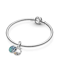 Pandora Sterling Silver Camping Double Dangle Charms