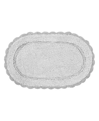 Laura Ashley Crochet Cotton Bath Rug