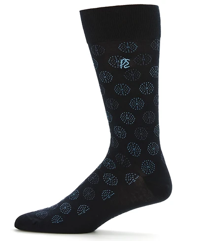 Perry Ellis Portfolio Men's Medallion Socks
