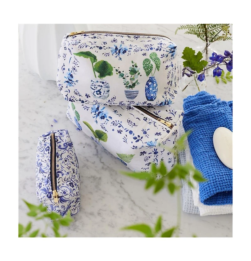 Kawana Delft Large Toiletry Bag