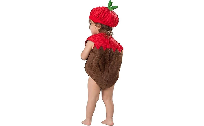 Dress Up America Toddler Chocolate Dipped Strawberry Costume Set