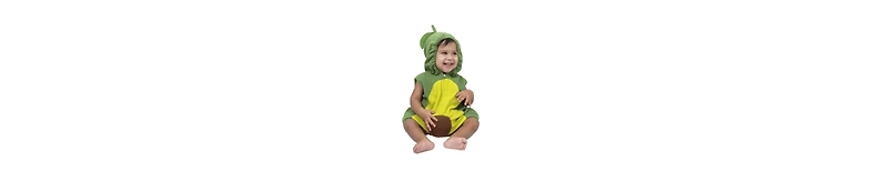 Dress Up America Avocado Hooded Romper Costume