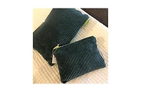 Designers GuildCorda Cadet Corduroy Velvet Pouch - Small