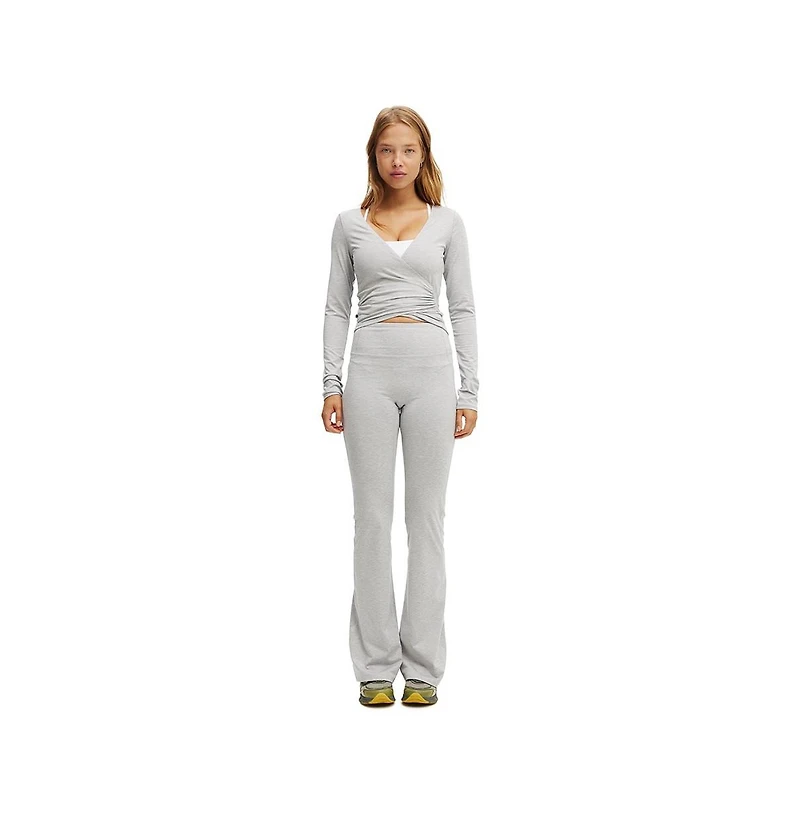Cotton On Women's Active Wrap Top