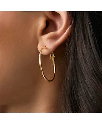 Jessica Simpson Mixed Metal Hoop Earring Set in Gold & Silver-Tone