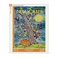 New York Puzzle Company Moonlit Mischief 500 Piece Puzzle