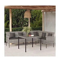 Garden Sofa Grey, Anthracite