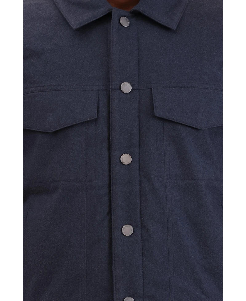 Bagatelle Homme Men's Faux Wool Trucker Jacket