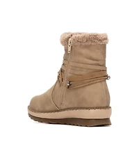 Xti Women's Faux Shearling Lined Ankle Booties Refresh Collection By