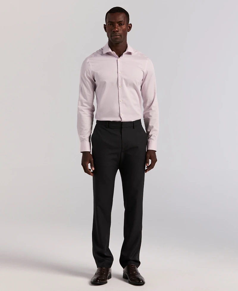 Perry Ellis Portfolio Men's Modern-Fit Stretch Solid Resolution Pants