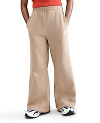 Nike Big Girls 7-16 Sportswear Club Fleece Wide-Leg Sweatpants