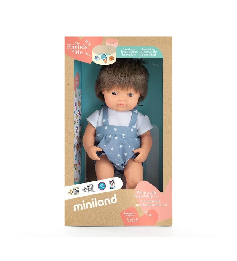My Friends and Me Collection Baby Boy Doll with Brown Hair