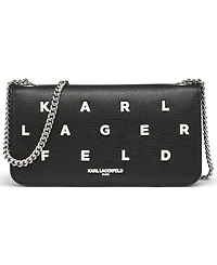Karl Lagerfeld Paris Kosette Leather Shoulder Handbag