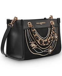 Karl Lagerfeld Paris Savoie Leather Tote Handbag