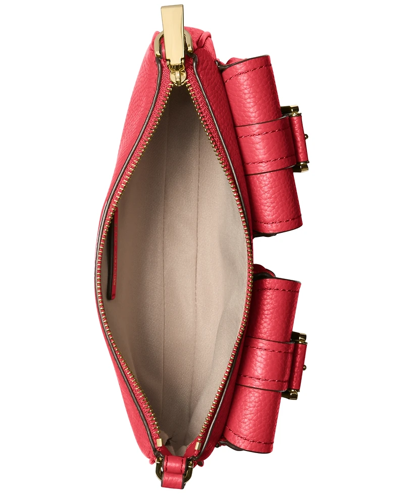 Michael Kors Zoe Small Leather Convertible Shoulder Bag