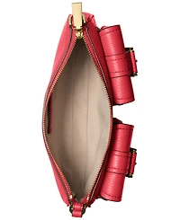 Michael Kors Zoe Small Leather Convertible Shoulder Bag