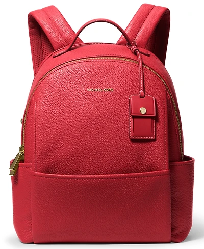 Michael Kors Sable Medium Leather Backpack