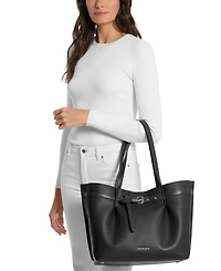 Michael Kors Emilia Extra Large East West Center Zip Tote Bag