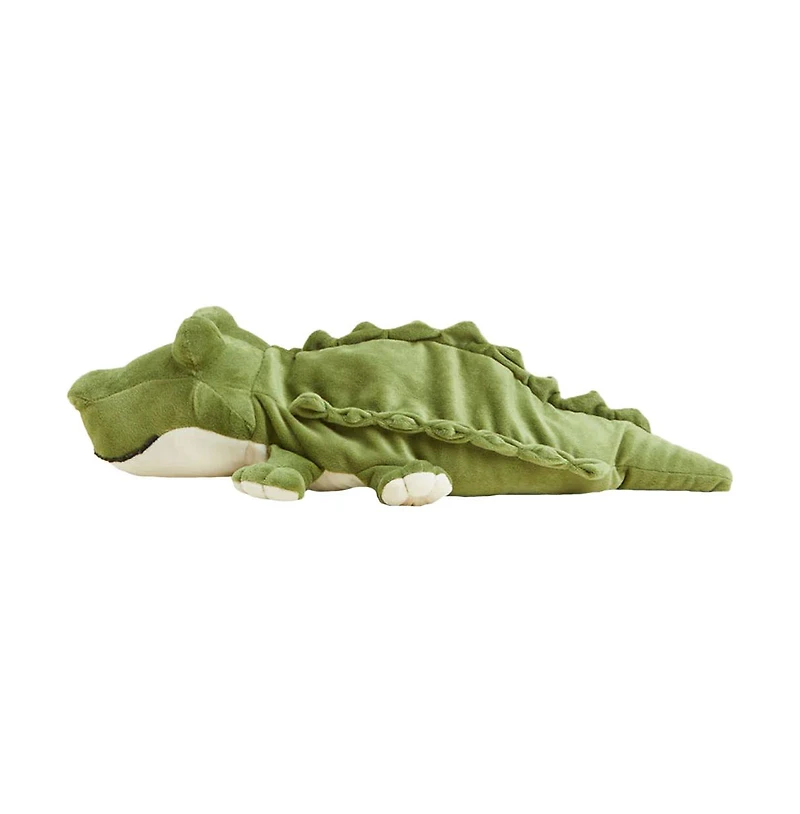 Warmies Microwavable Plush Alligator with French Lavender Scent - Soothing Comfort & Weighted - Soft Toy for All Ages