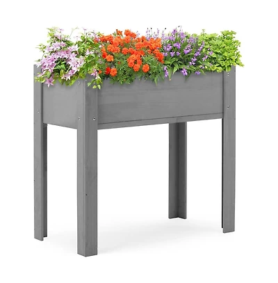 Chic Crate 31" Modern Raised Garden Bed with Legs