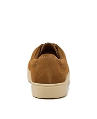 Lands' End Men's Moc Toe Suede Lace Up Sneakers