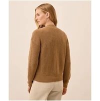 Pact Luxe Knit Cropped Cardigan