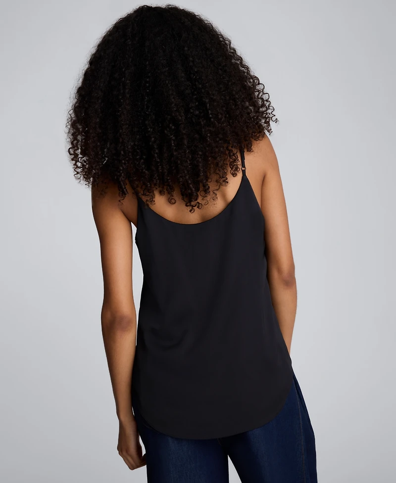 Kenneth Cole Women's Scoop Neck Sleeveless Camisole Top