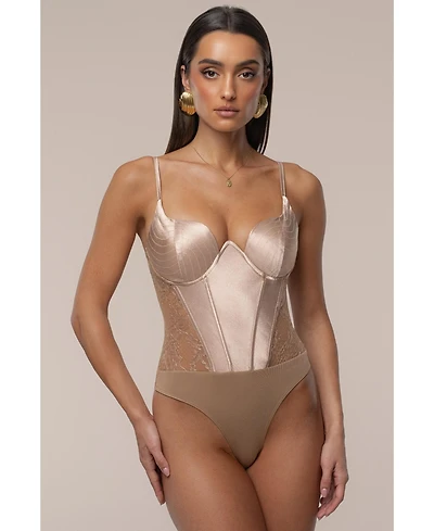 Jluxlabel Women's Incomparable Lace Bodysuit