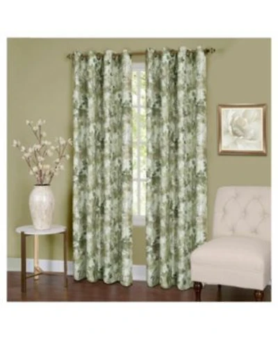 Kate Aurora Country Living 100 Thermal Lined Grommet Top Floral Room Darkening Curtains