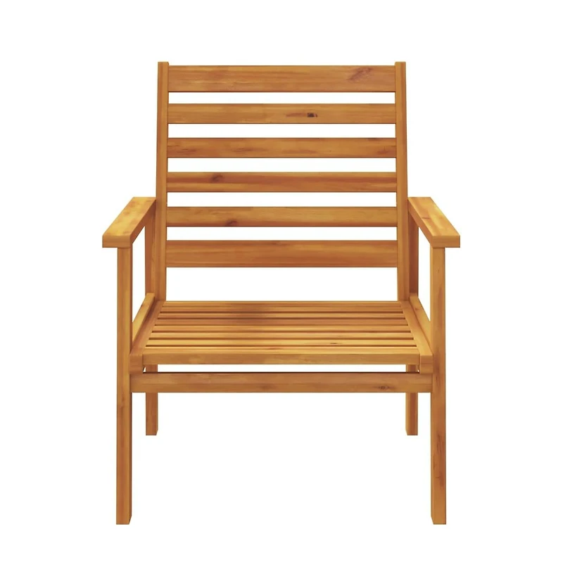 Sofa Chair Natural Wood Solid Acacia Wood Standard Durable