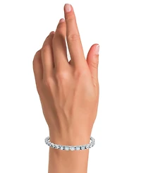 Macy's Oval Sapphire Bracelet (11-3/4 ct. t.w.) in Sterling Silver