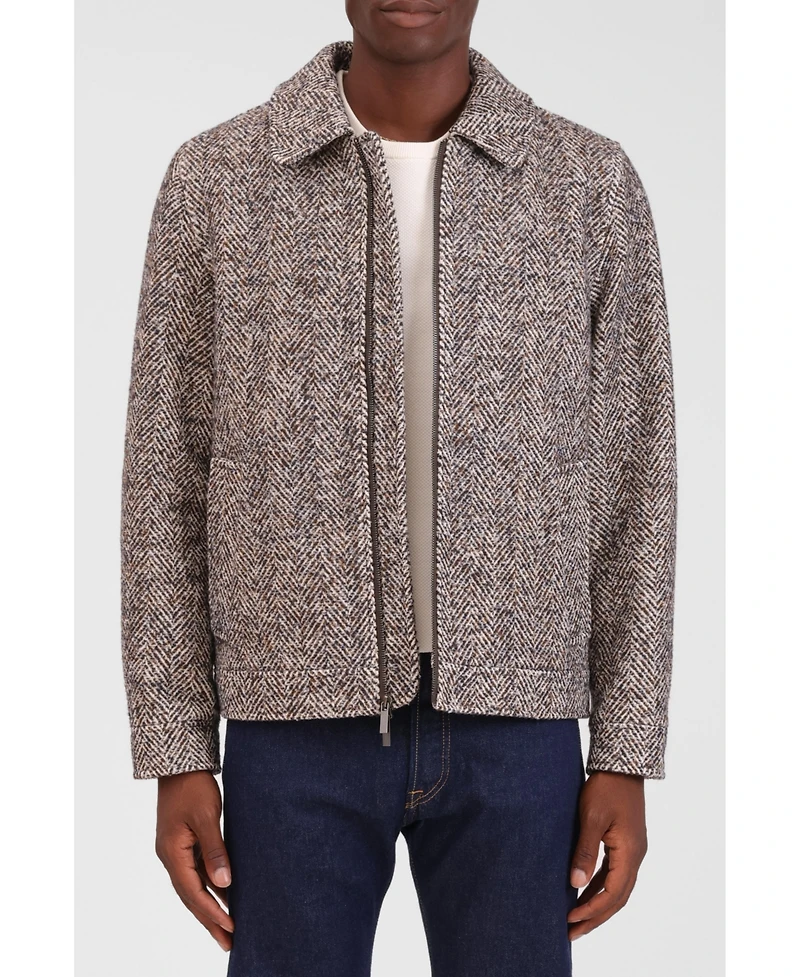 Bagatelle Homme Men's Herringbone Tweed Jacket