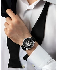 Porsamo Bleu Men's Cassius Automatic Genuine Leather Band Watch 801CCAL