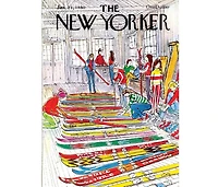 New York Puzzle Company Ski Shop 750 Piece Puzzle