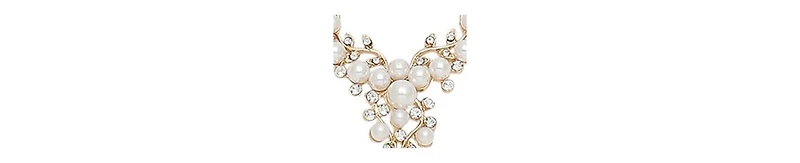 Sohi Gold-Plated Pearl Jewellery Set