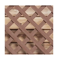 Chic Crate Outsunny Wood Planter Box with Trellis