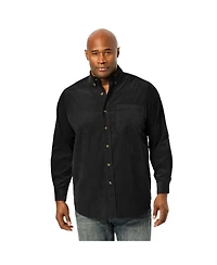 KingSize Men's Big & Tall Fine Wale Corduroy Shirt