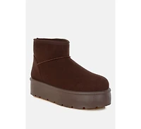 London Rag Derta Soft Microfiber Snow Boots Women