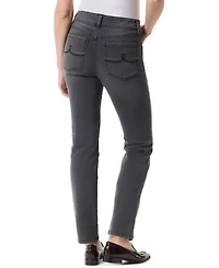 Gloria Vanderbilt Women's High Rise Straight Jeans
