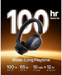 Baseus Inspire XH1 Anc Headphones, Sound by Bose, Dolby Audio, Adaptive Anc, Hi-Res Audio, 100H Playtime