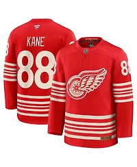 Fanatics Men's Patrick Kane Red Detroit Wings Centennial Premium Jersey