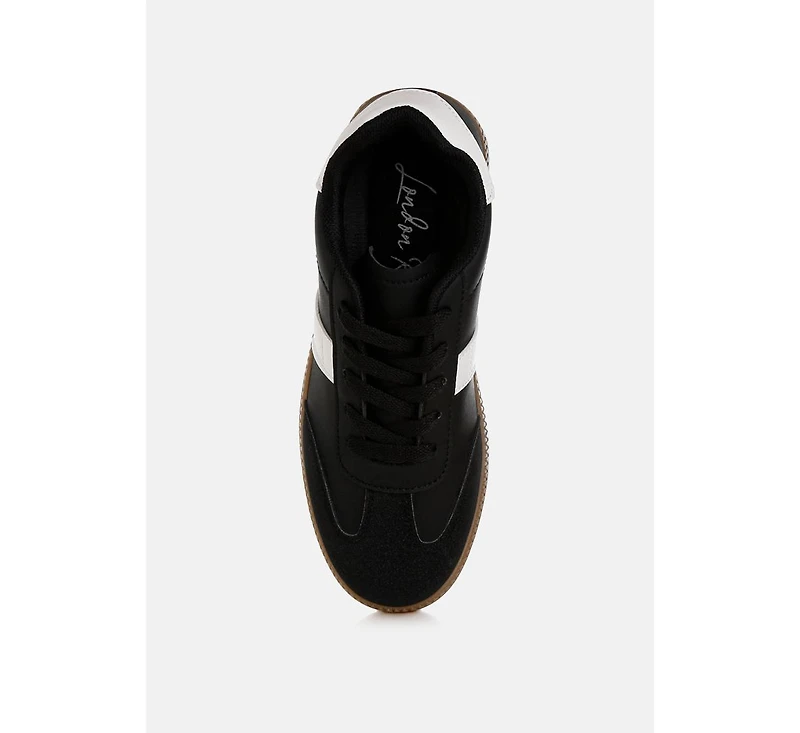 London Rag Crossover Classic Lace-Up Flatform Sneaker Women