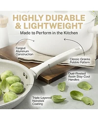 Desert Collection 15-Piece Nonstick Cookware Set