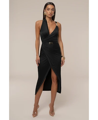 Jluxlabel Anniversary Belted Wrap Dress