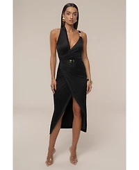 Jluxlabel Anniversary Belted Wrap Dress
