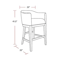 Parker House Furniture Parker House Pure Modern Dining Upholstered Swivel Barstool