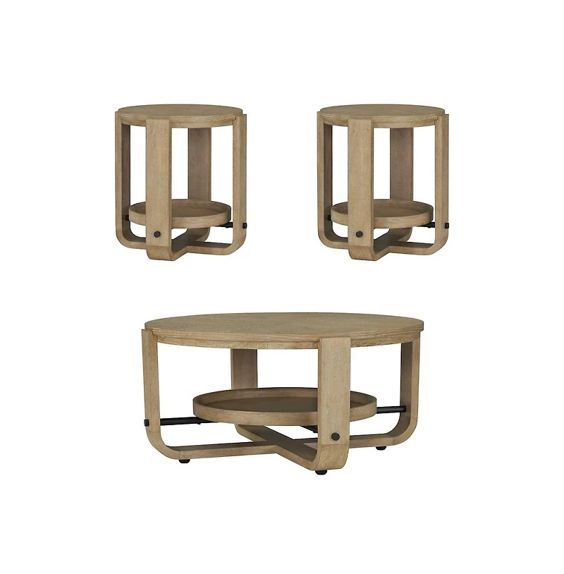 Parker House Furniture Parker House Escape 3 Piece Occasional Table Set
