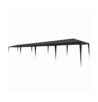 vidaXL Party Tent Anthracite Polyethylene, Steel Large